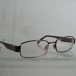 Bebe Eyeglasses Cozy BB5029 (002) Brown Tiger Strip Design Size 50-16-135